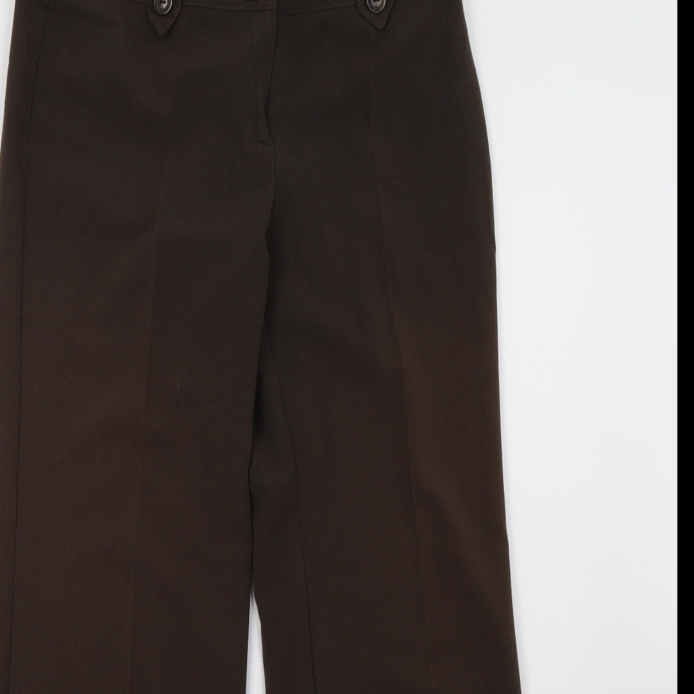 Principles Womens Brown   Trousers  Size 8 L28 in