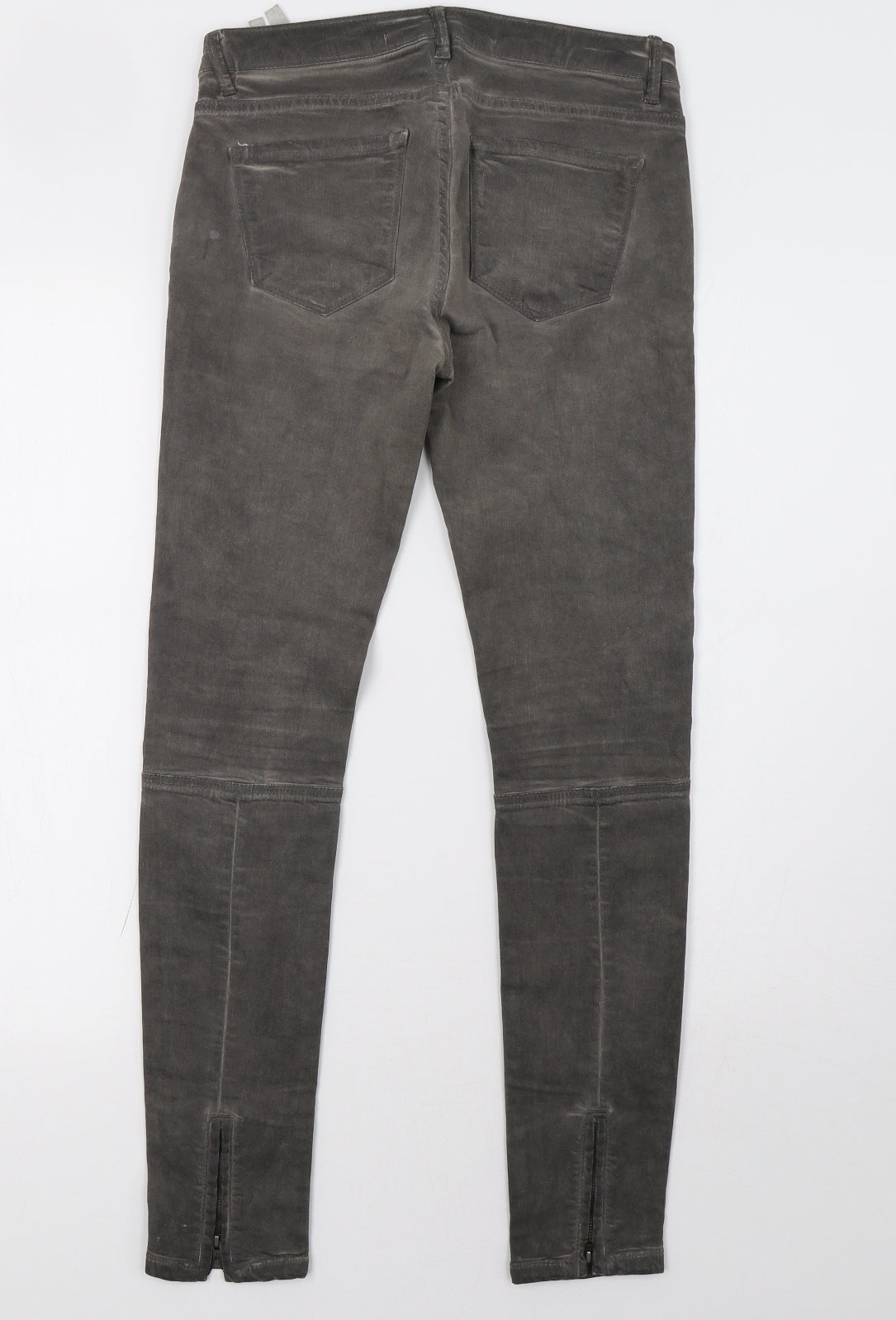 Zara Womens Grey  Denim Skinny Jeans Size 28 L30 in