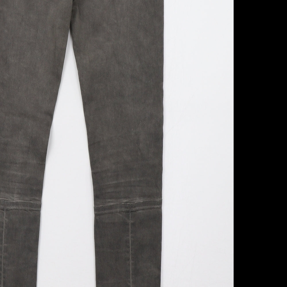 Zara Womens Grey  Denim Skinny Jeans Size 28 L30 in