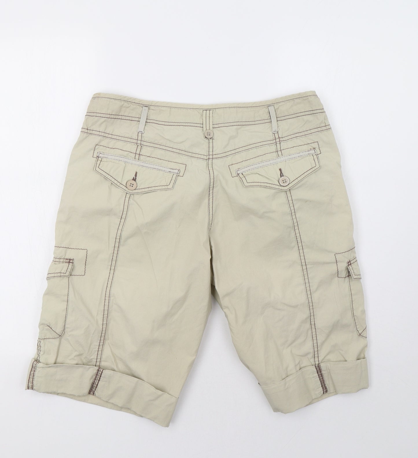 George Womens Beige    Shorts Size 12