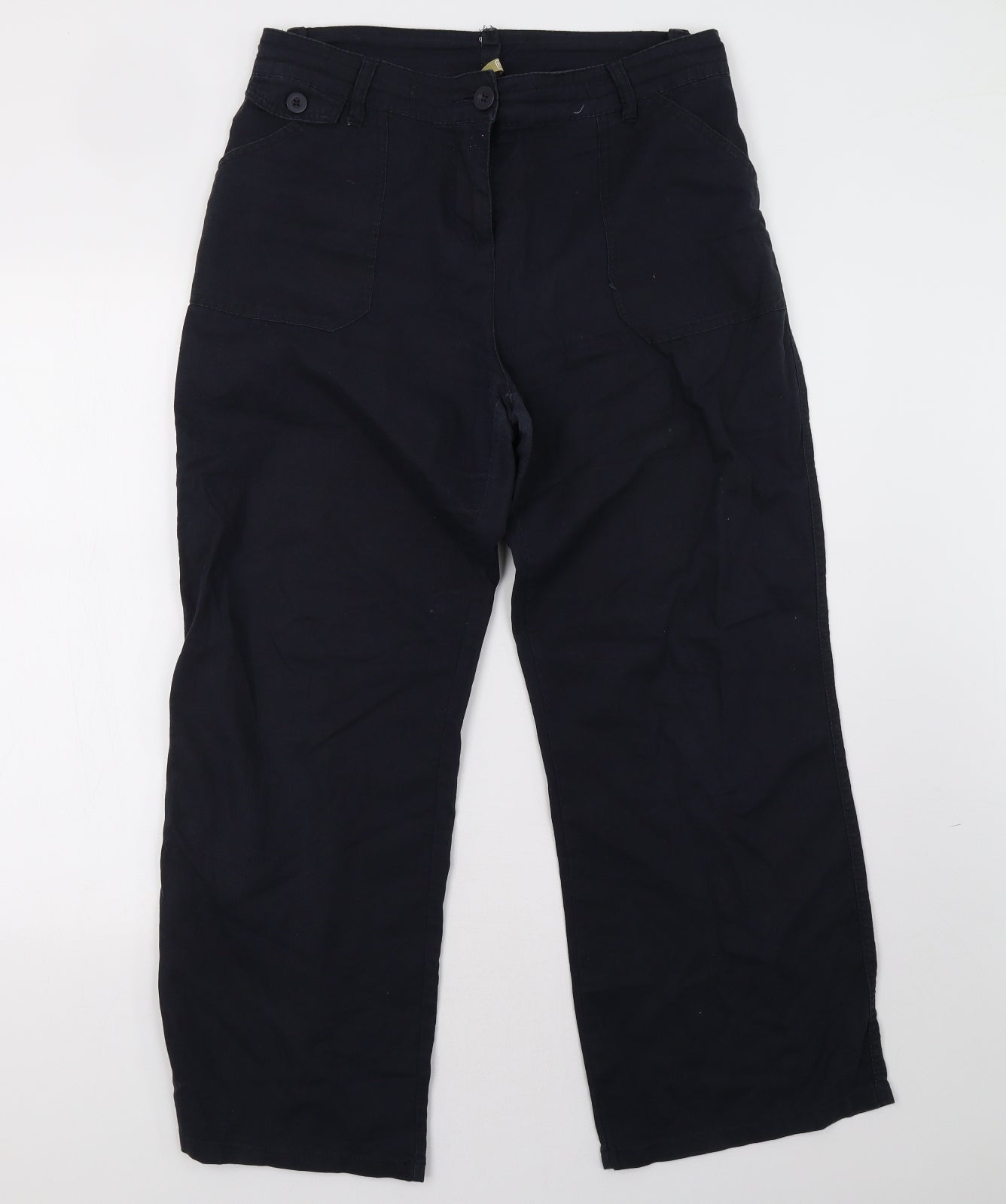 Sainsburys Womens Blue   Trousers  Size 14 L32 in