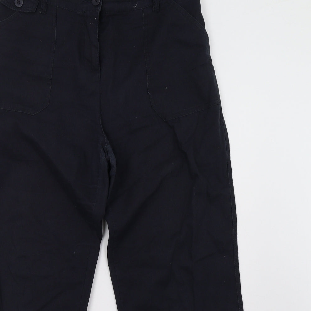 Sainsburys Womens Blue   Trousers  Size 14 L32 in