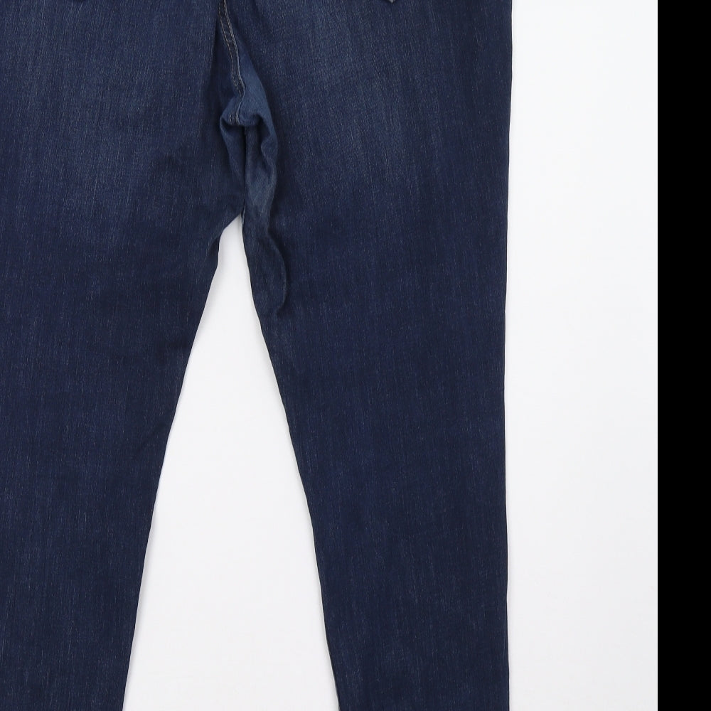 Primark Womens Blue  Denim Straight Jeans Size 20 L32 in