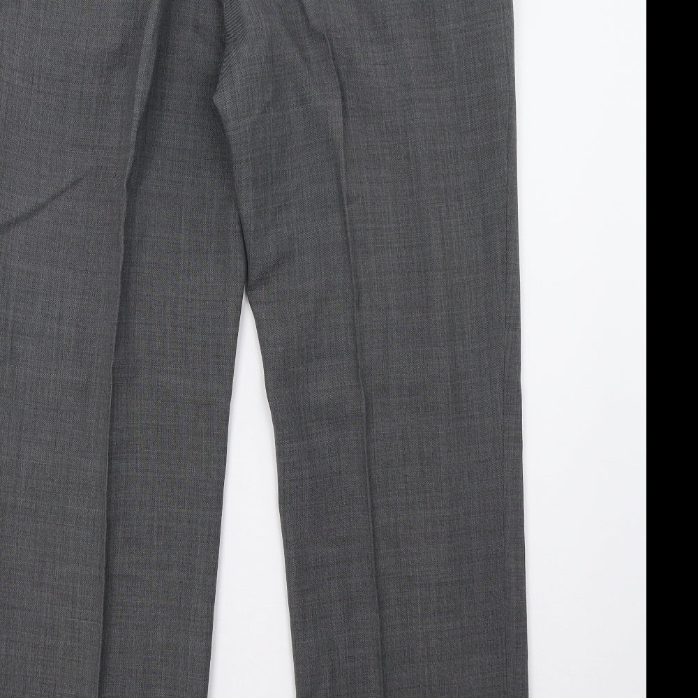 Marks and Spencer Mens Grey   Trousers  Size 36 L31 in