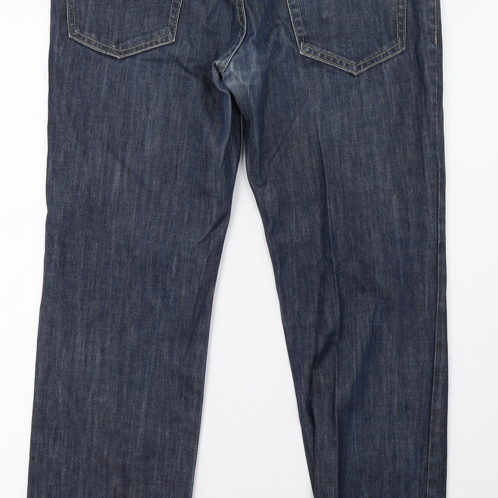 NEXT Mens Blue  Denim Straight Jeans Size 34 L29 in