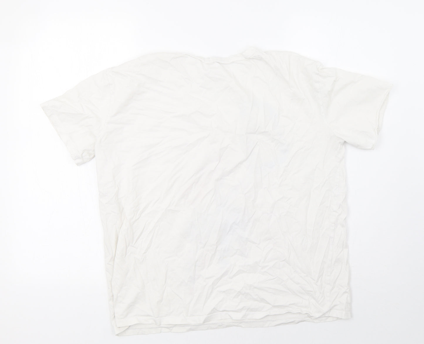 Zara Womens White   Basic T-Shirt Size M