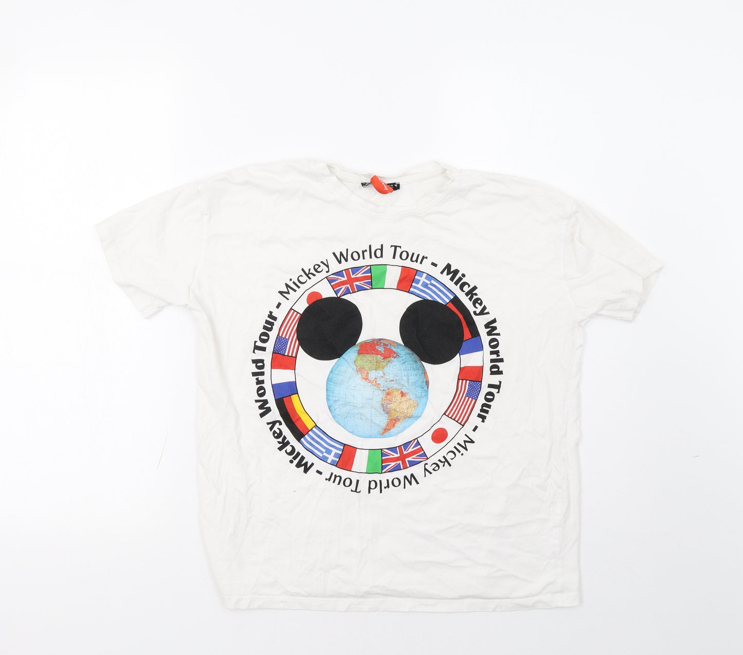 Zara Womens White   Basic T-Shirt Size M