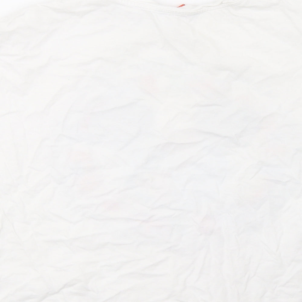 Zara Womens White   Basic T-Shirt Size M