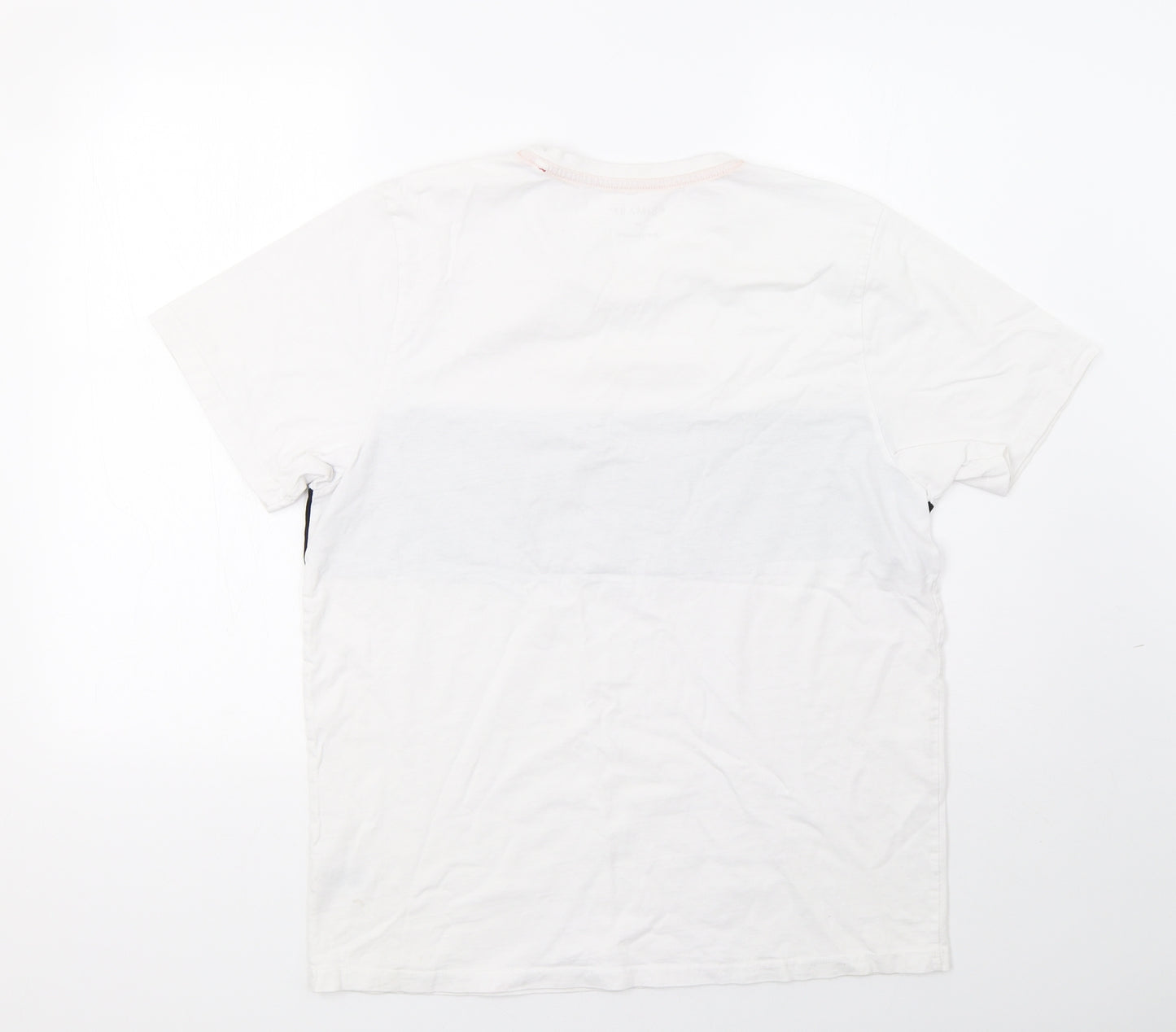 Primark Mens White    T-Shirt Size M