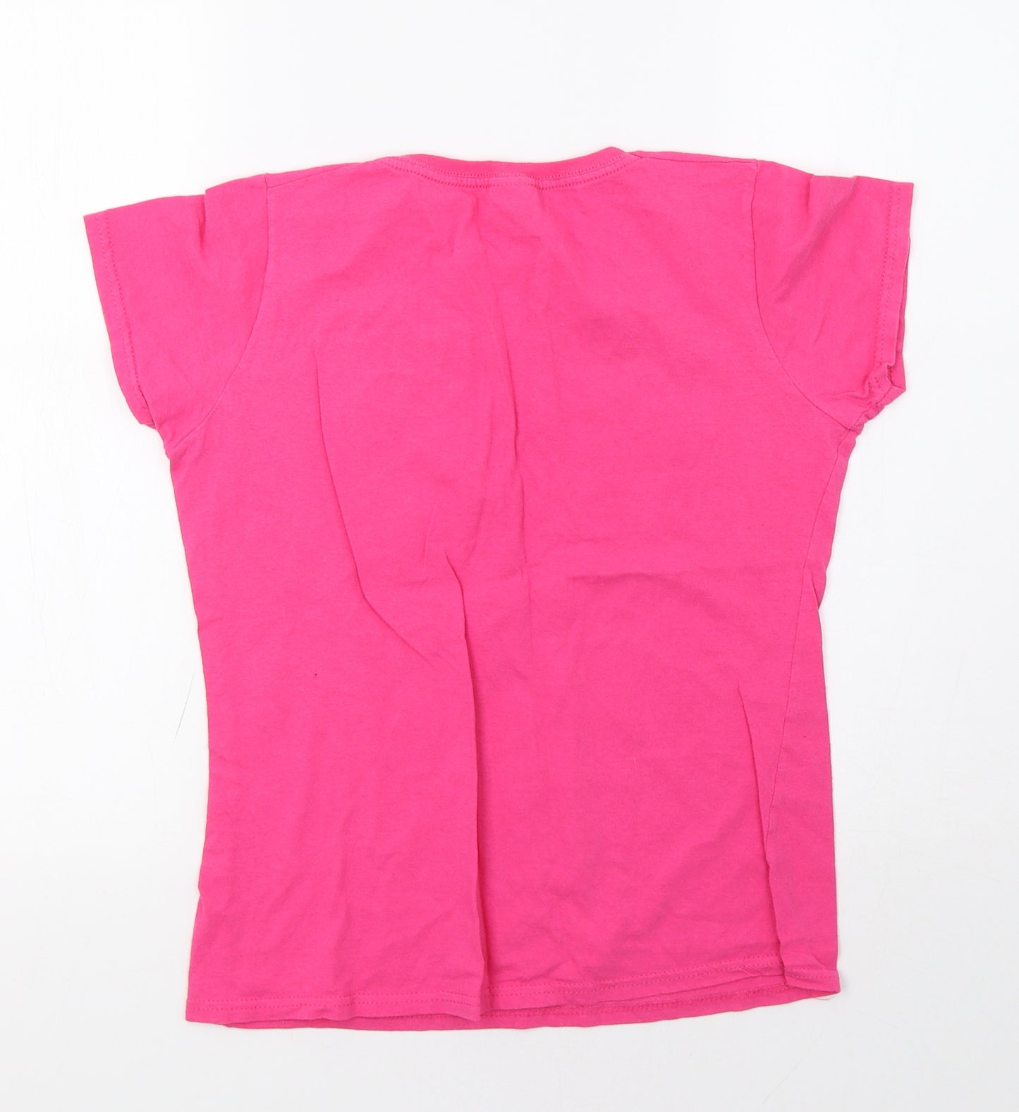 Fruit of the Loom Womens Pink   Basic T-Shirt Size S  - bridesmaids