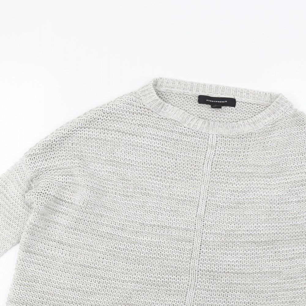 Primark Womens Grey   Pullover Sweatshirt Size 6