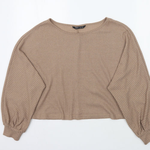 SheIn Womens Brown   Pullover Jumper Size M