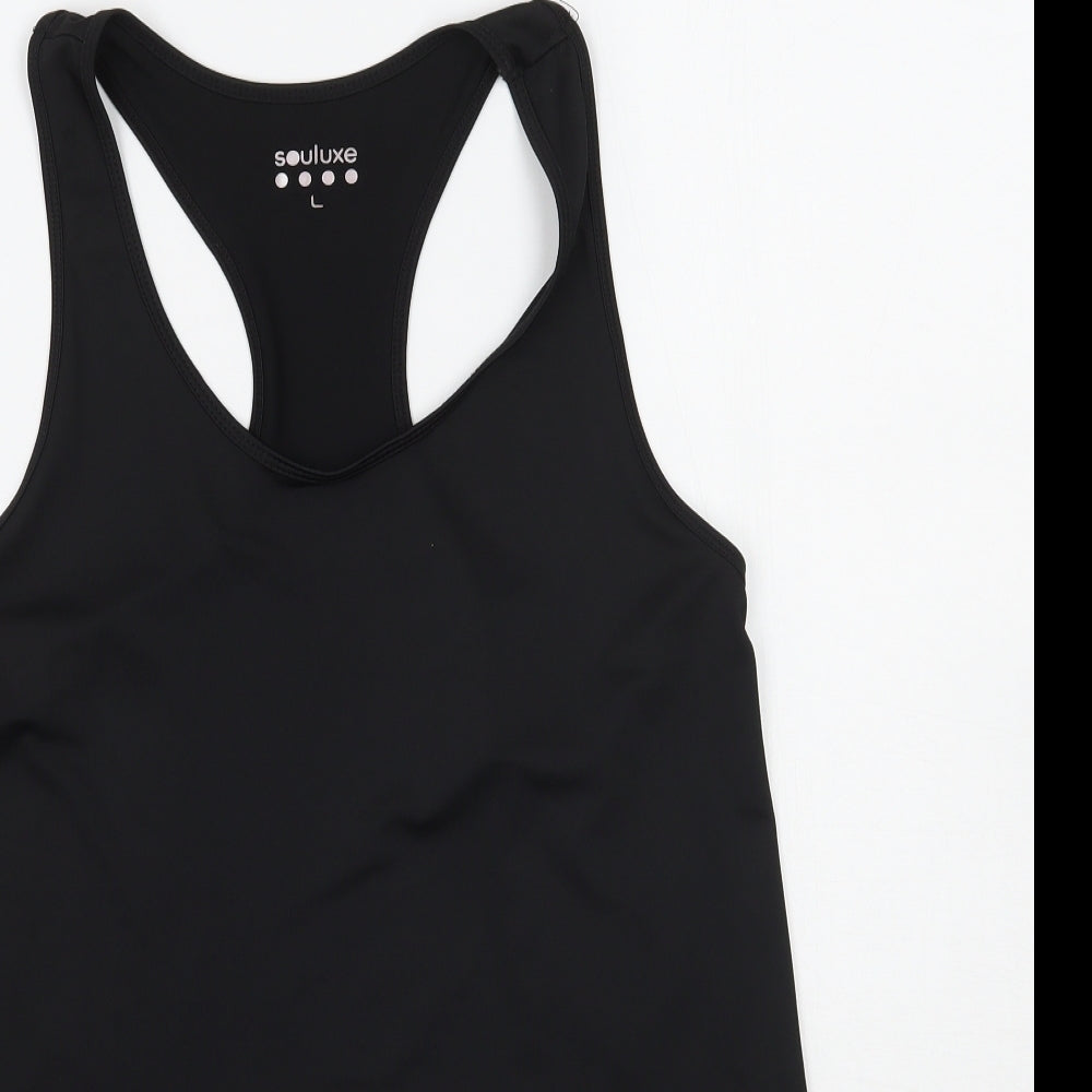 Matalan Womens Black   Basic Tank Size L