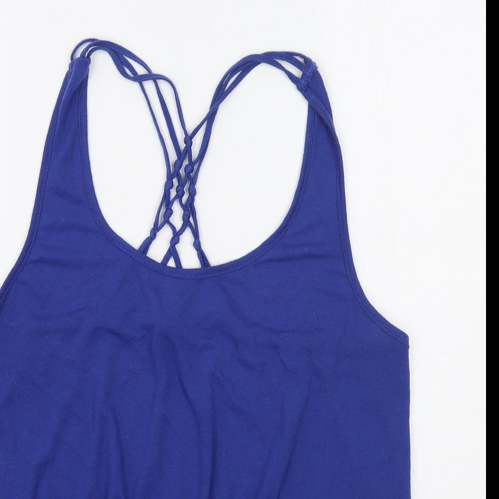 Newlook Womens Blue   Basic Tank Size 16