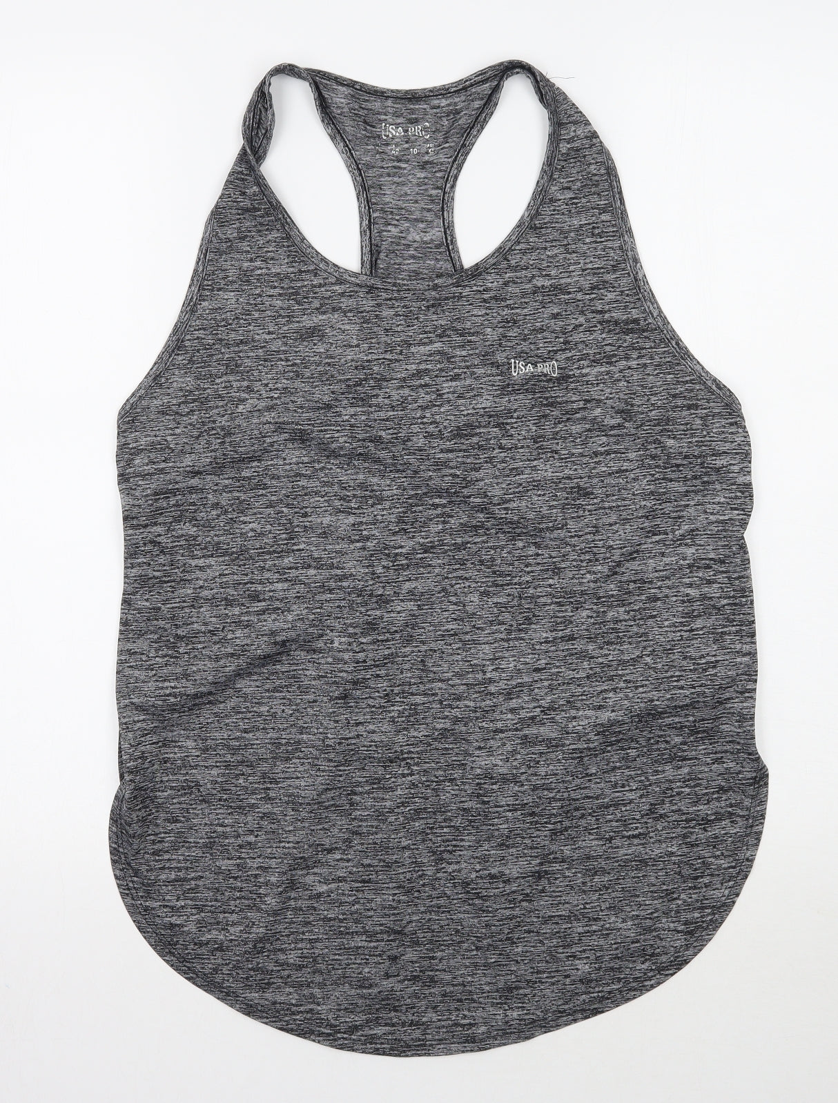 USA Pro Womens Grey   Basic Tank Size 14