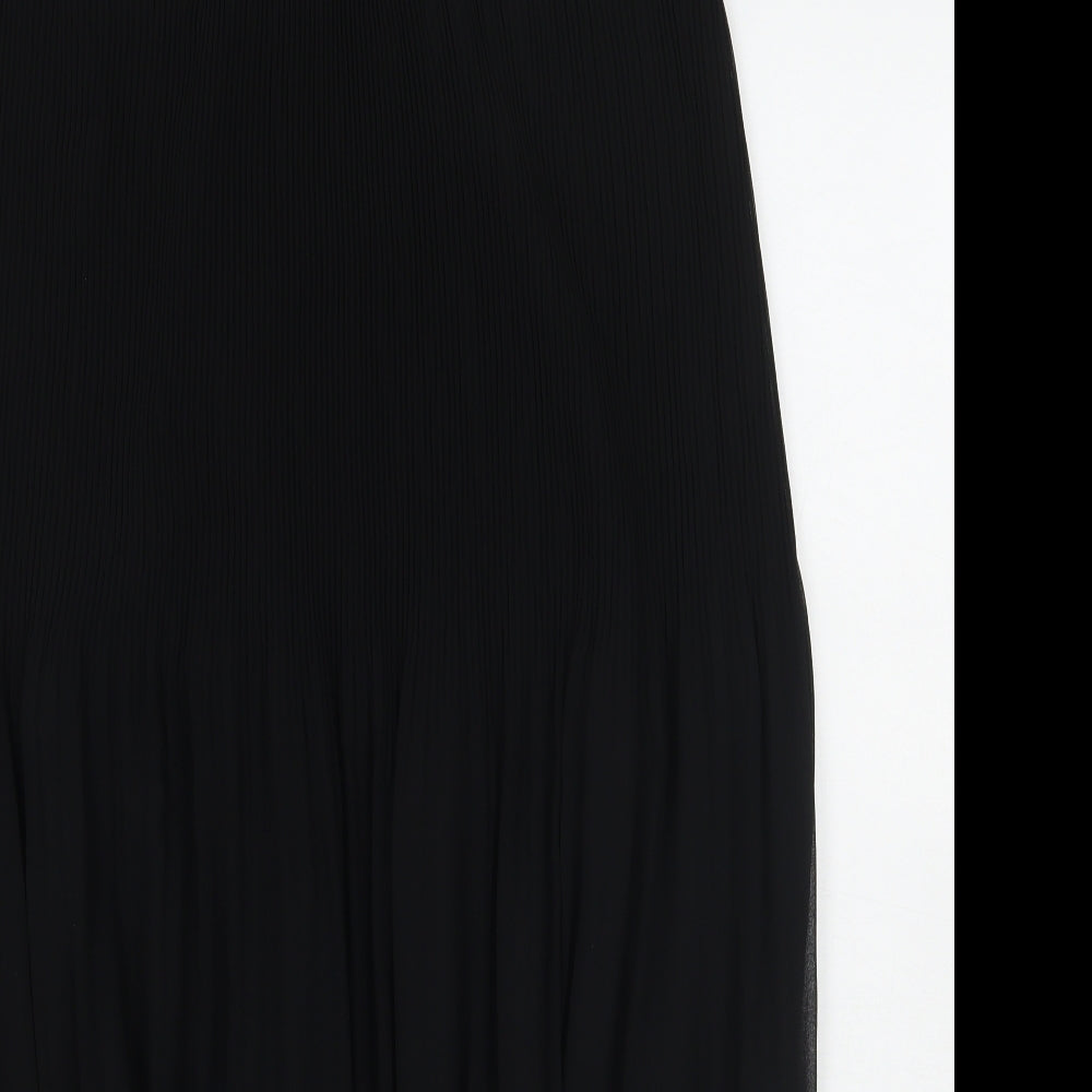 Oasis Womens Black   A-Line Skirt Size 12