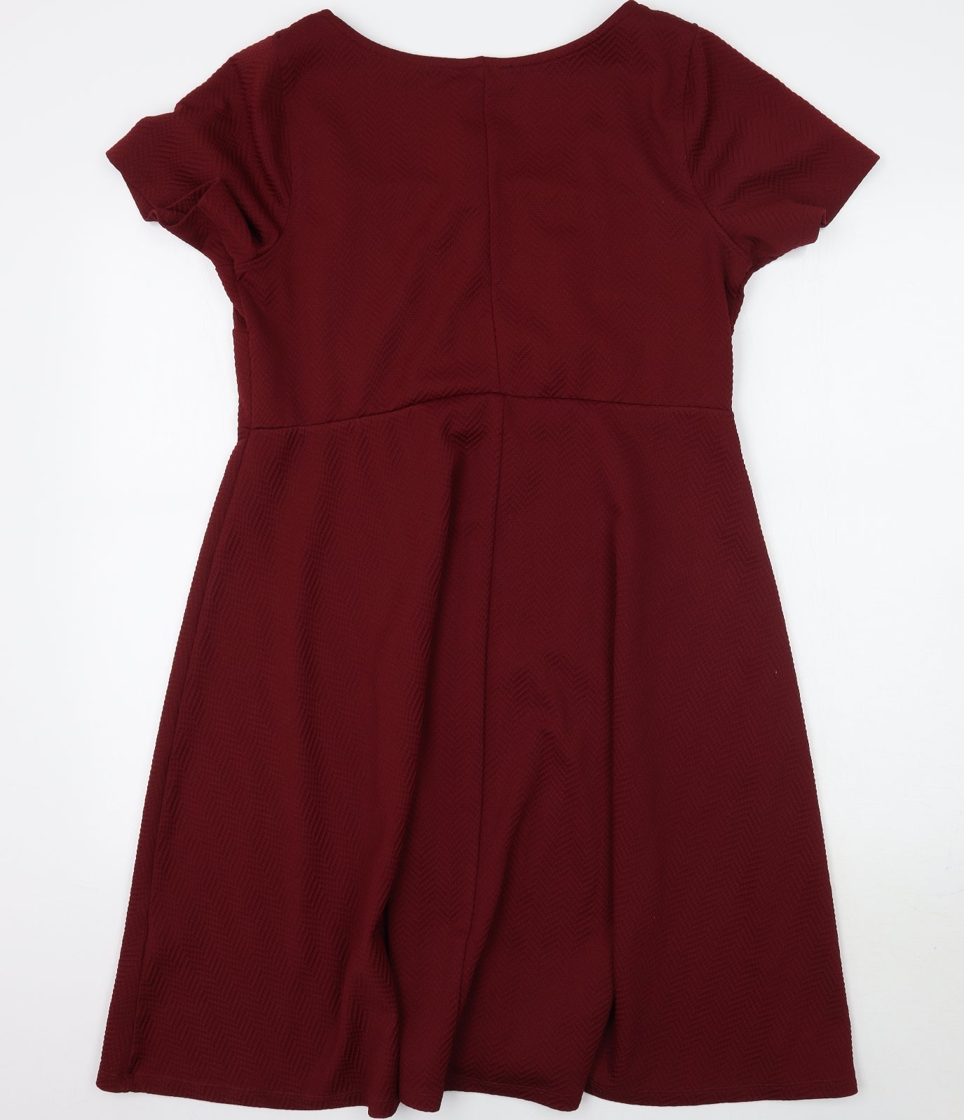 Newlook Womens Purple Batik  A-Line  Size 18