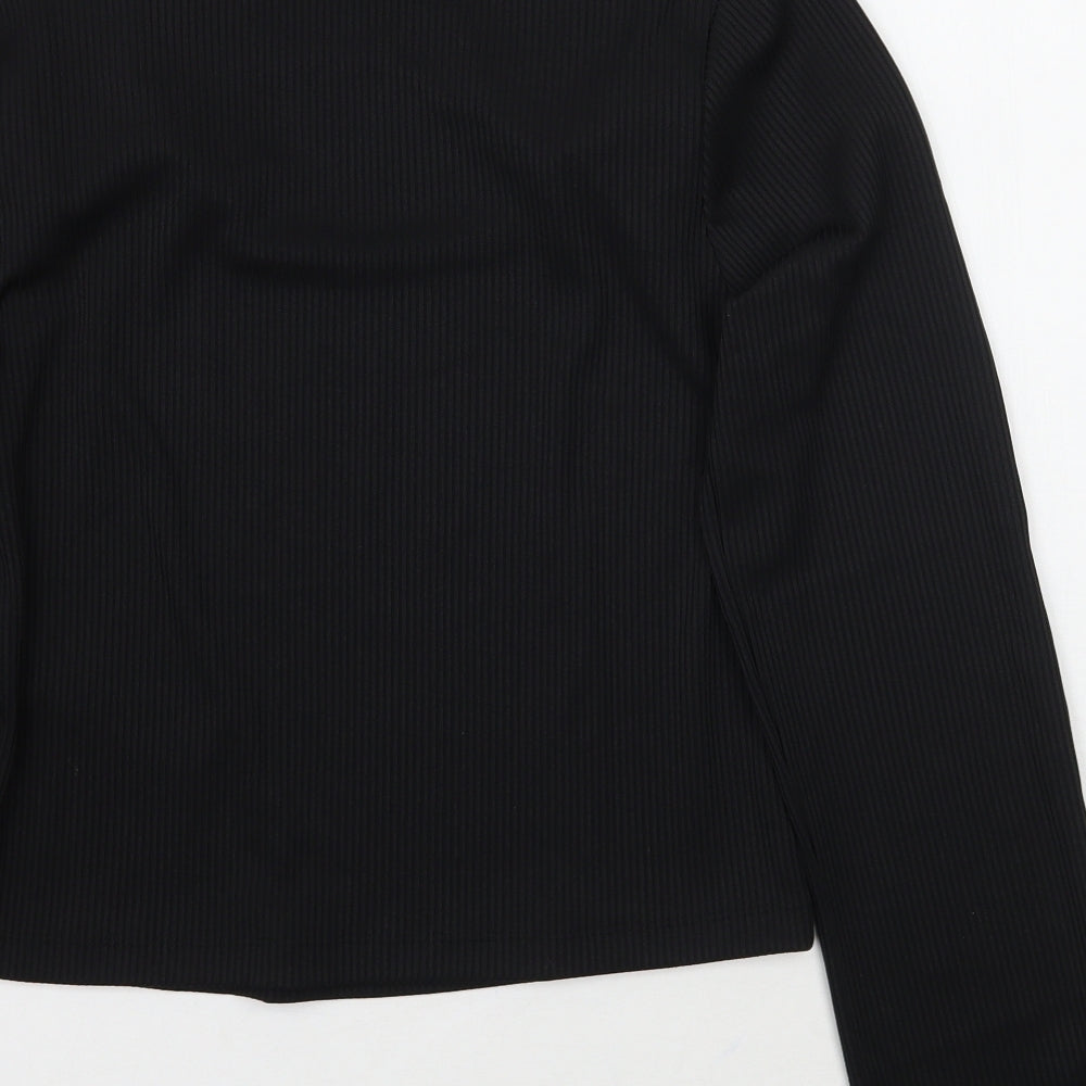 ASOS Womens Black   Basic T-Shirt Size 16