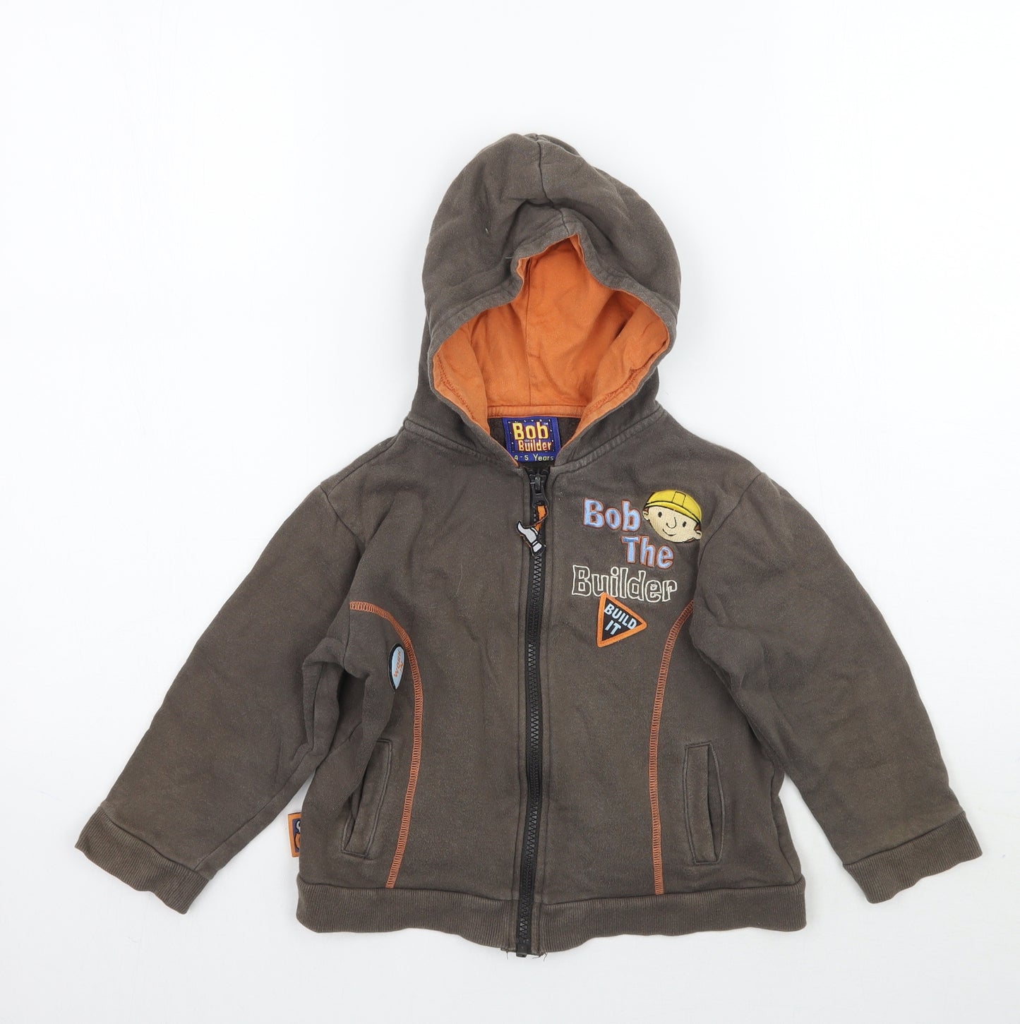 Bob the Builder Boys Brown   Jacket  Size 4-5 Years