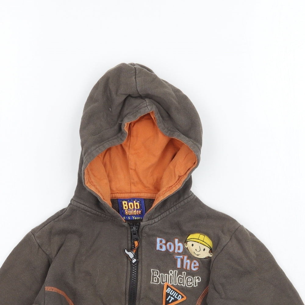 Bob the Builder Boys Brown   Jacket  Size 4-5 Years