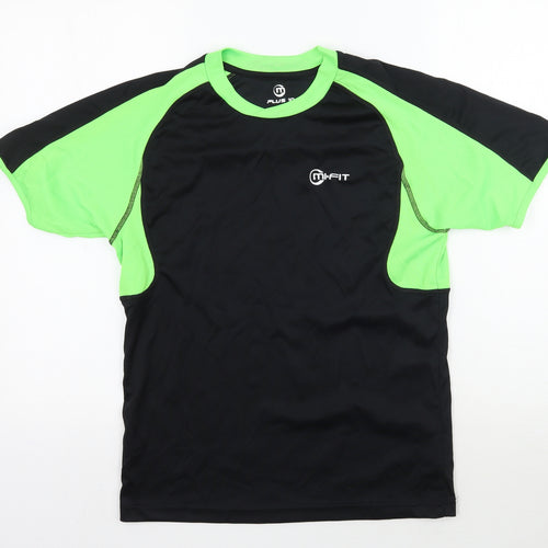 Mifit Womens Black   Basic T-Shirt Size 10
