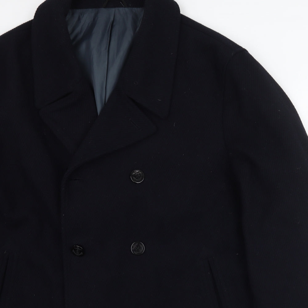 Marks and Spencer Mens Blue   Jacket Coat Size 4XL