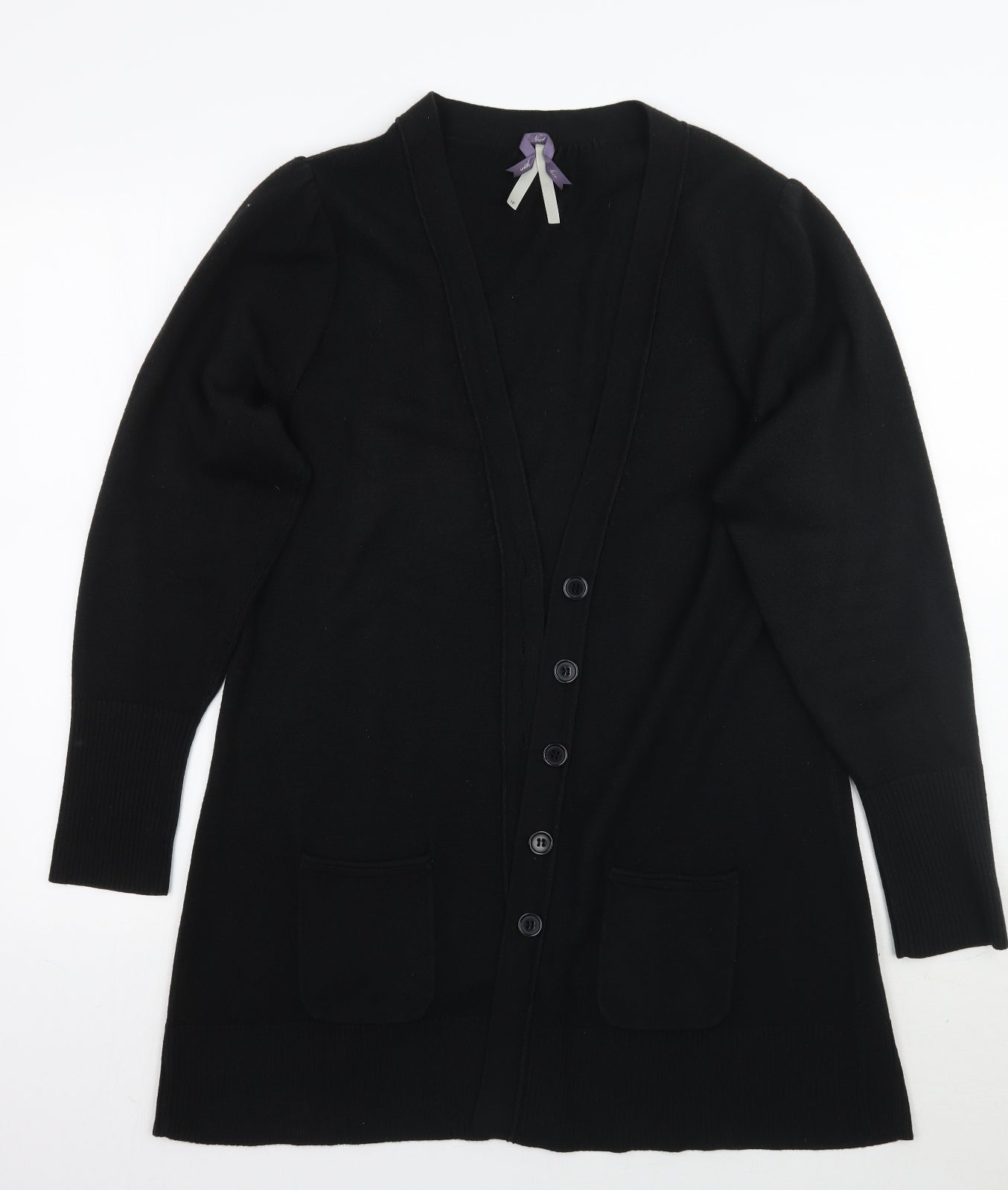 NEXT Womens Black   Cardigan Jumper Size 16