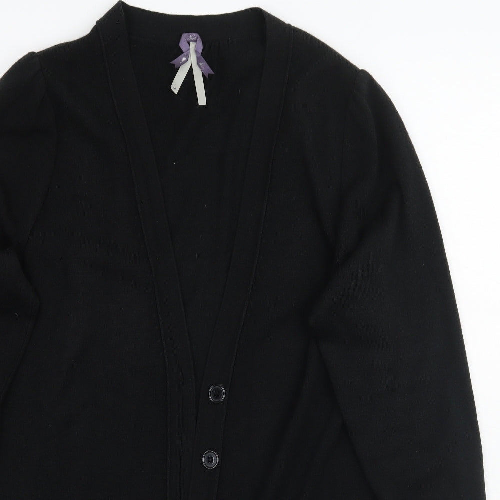 NEXT Womens Black   Cardigan Jumper Size 16