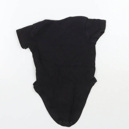 George Baby Black   Babygrow One-Piece Size 6-9 Months