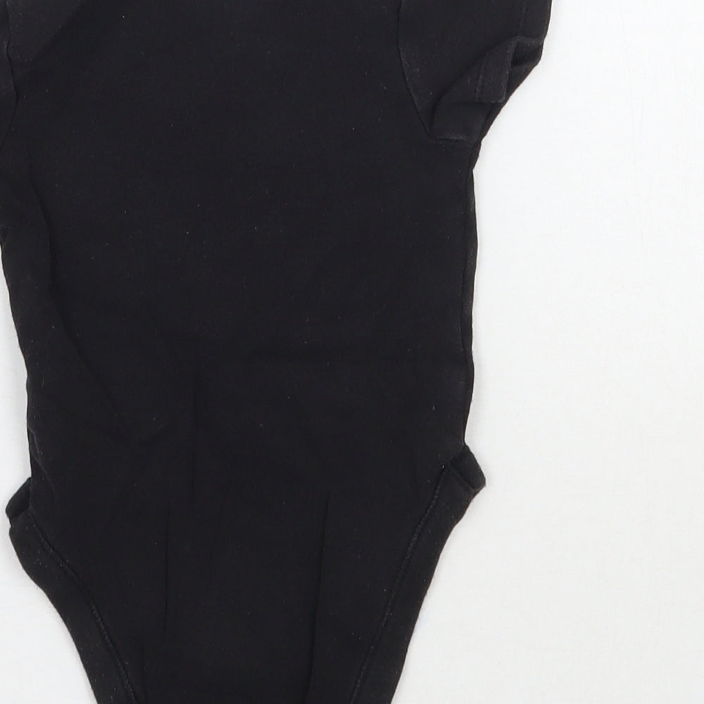 George Baby Black   Babygrow One-Piece Size 6-9 Months