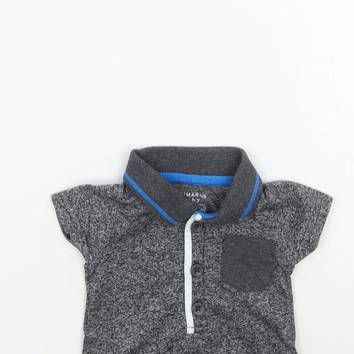 Primark Baby Grey   Babygrow One-Piece Size Newborn