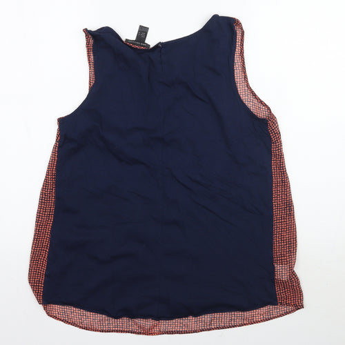 MNG Womens Pink Polka Dot  Basic Tank Size L