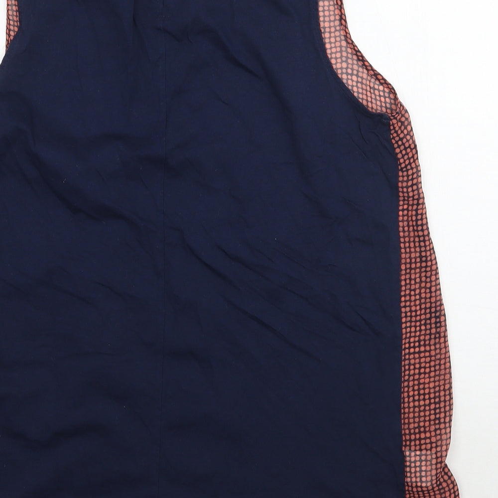 MNG Womens Pink Polka Dot  Basic Tank Size L