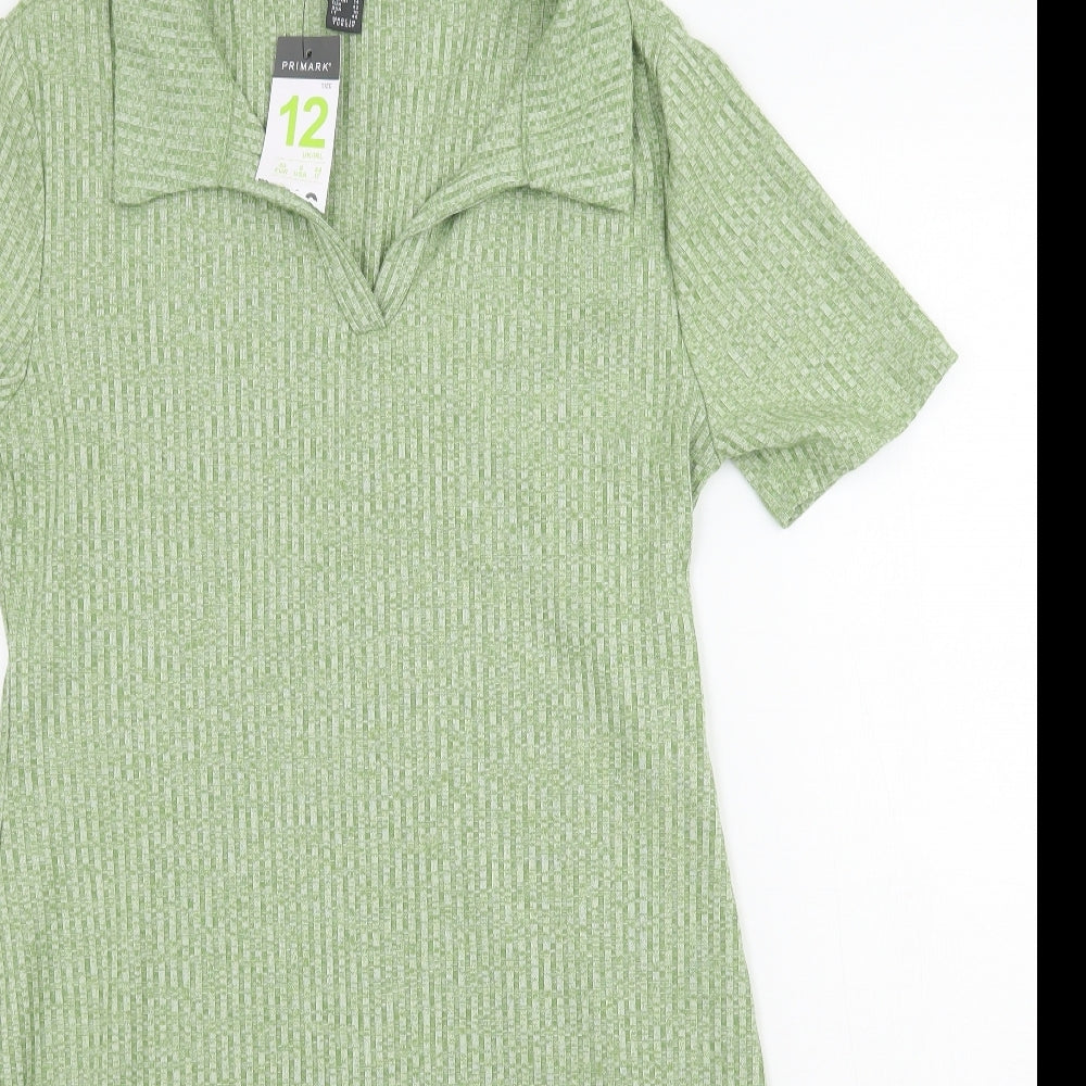 Primark Womens Green   A-Line  Size 14