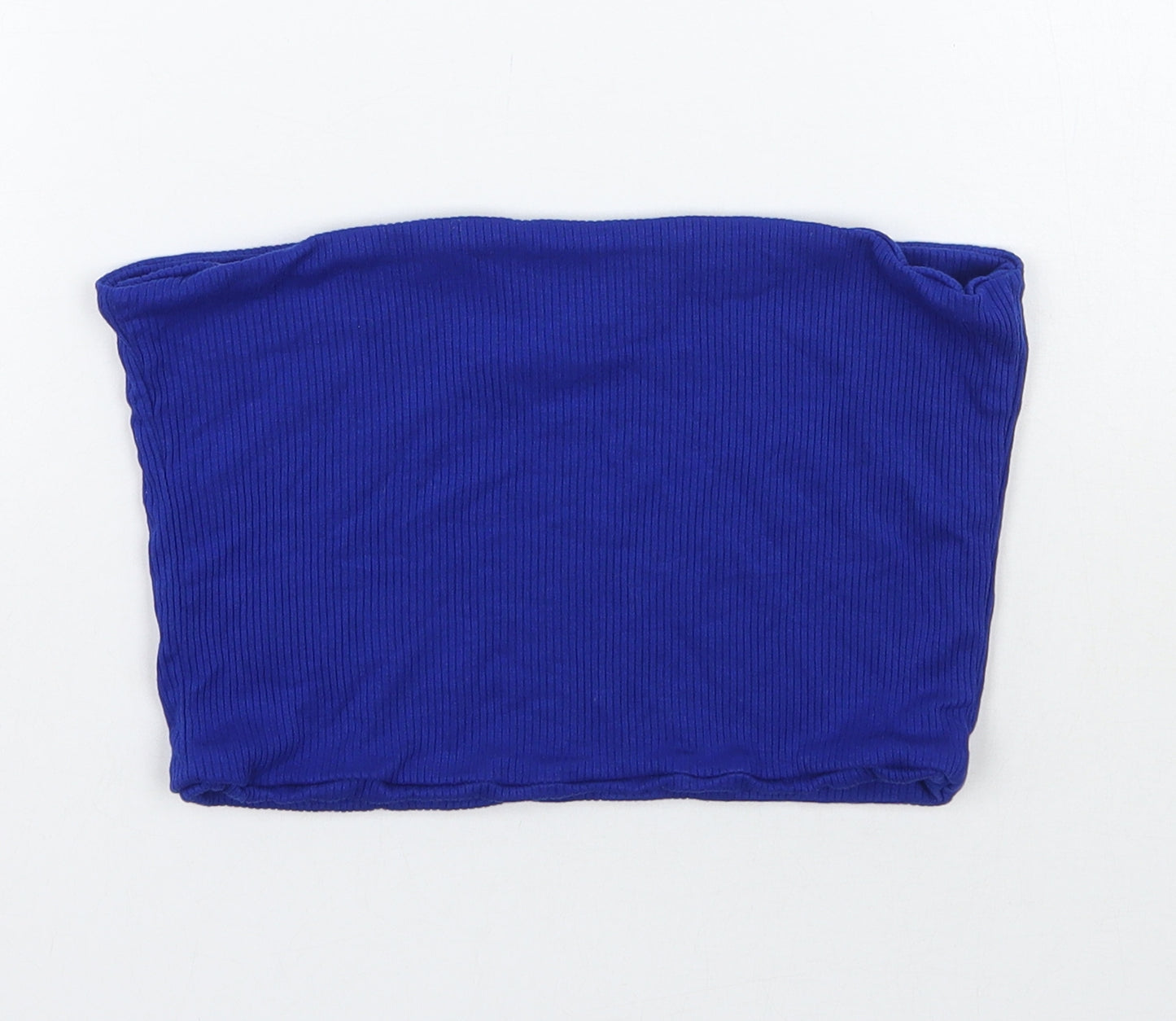 Topshop Womens Blue   Cropped Tank Size 10