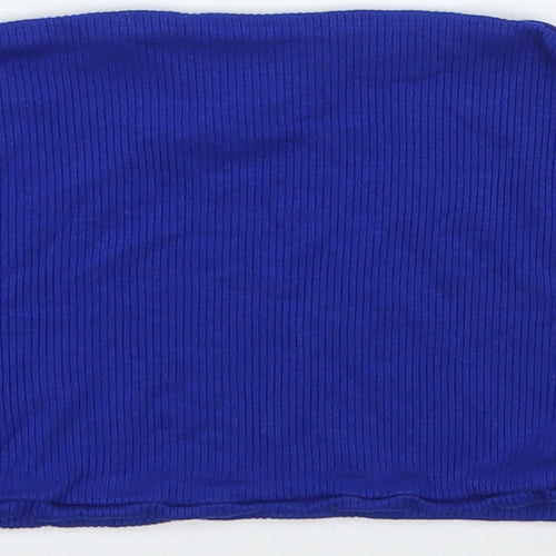 Topshop Womens Blue   Cropped Tank Size 10