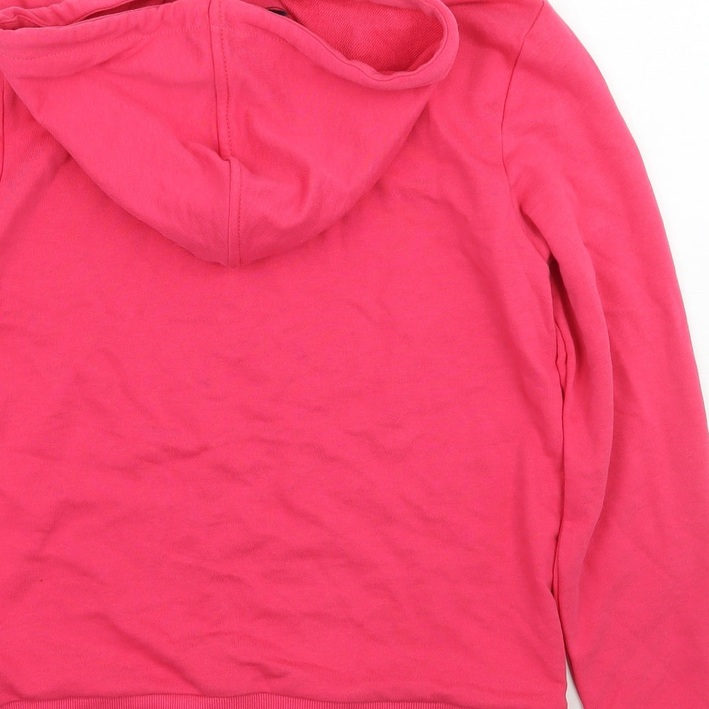 Marks and Spencer Womens Pink   Pullover Hoodie Size 10