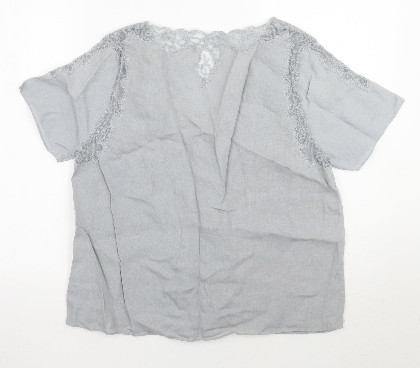 Jigsaw Womens Grey   Basic T-Shirt Size 14