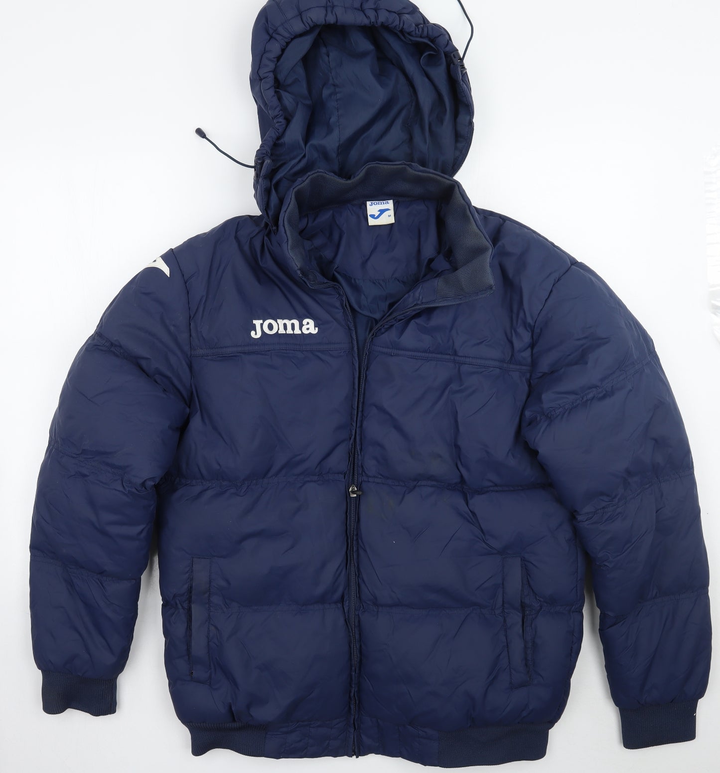 Joma Mens Blue   Jacket Coat Size M