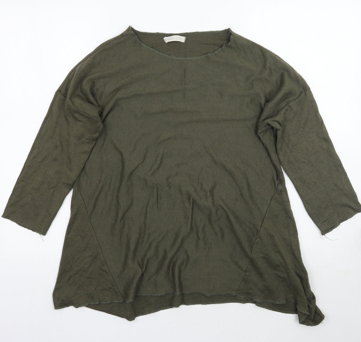 NEW Collection Womens Green   Pullover Jumper Size M