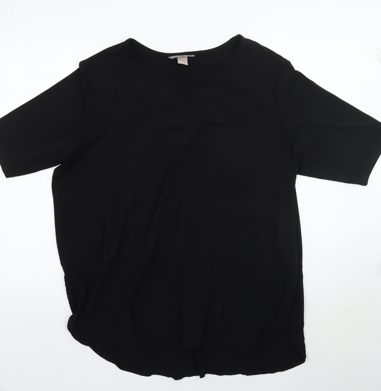 H&M Womens Black   Basic T-Shirt Size XL