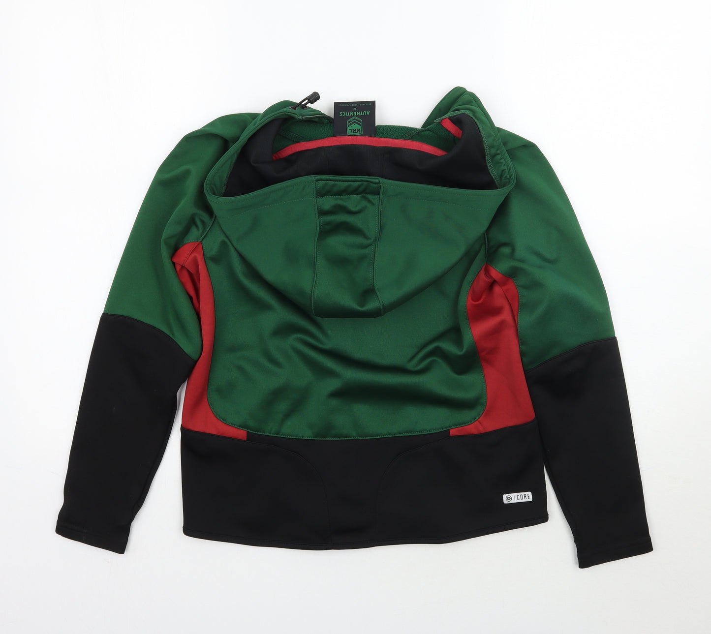 Authentics Boys Black   Jacket Coat Size 12 Years