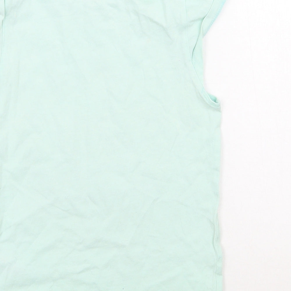 George Girls Green   Basic T-Shirt Size 4-5 Years