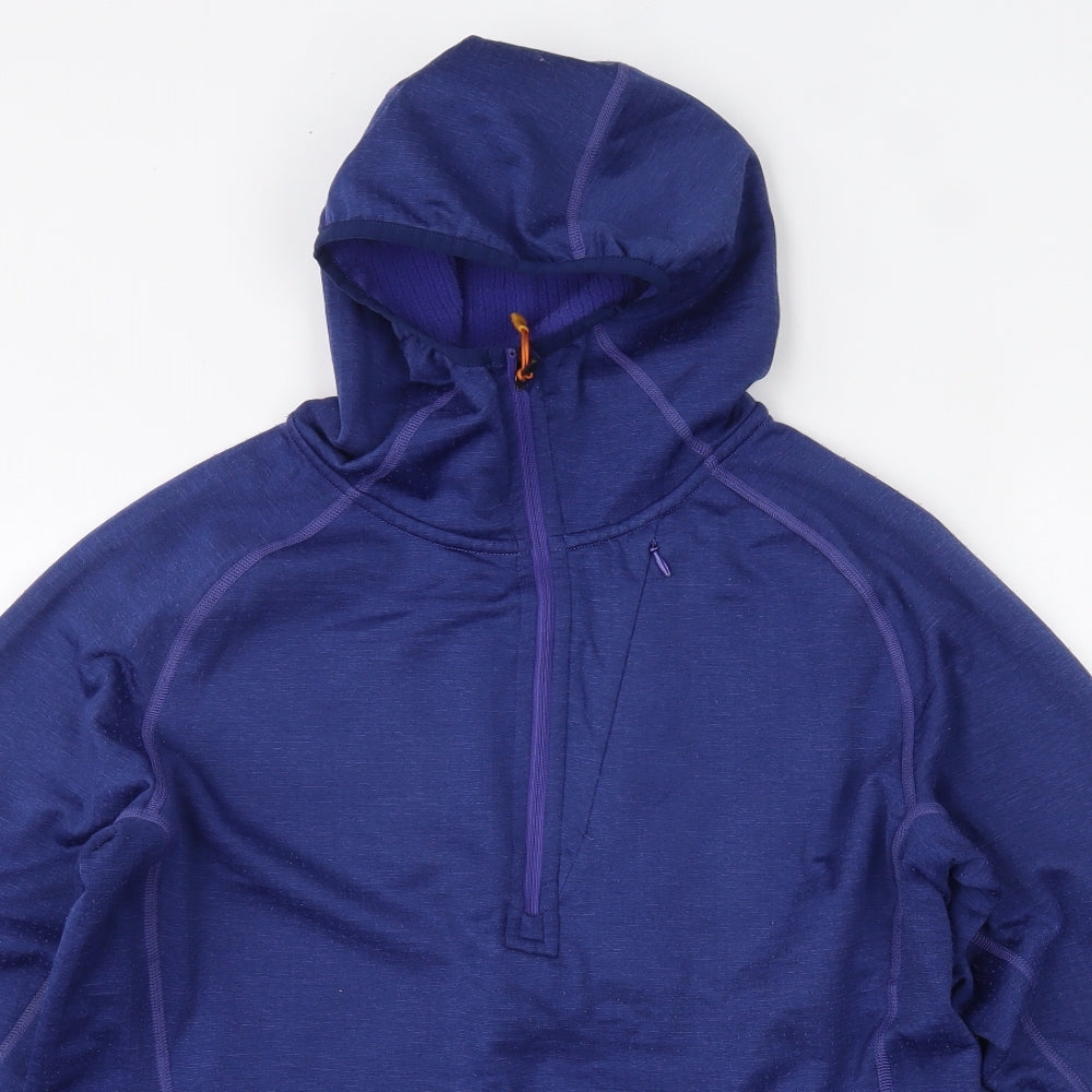 Lowe Alpine Womens Blue   Pullover Hoodie Size 16