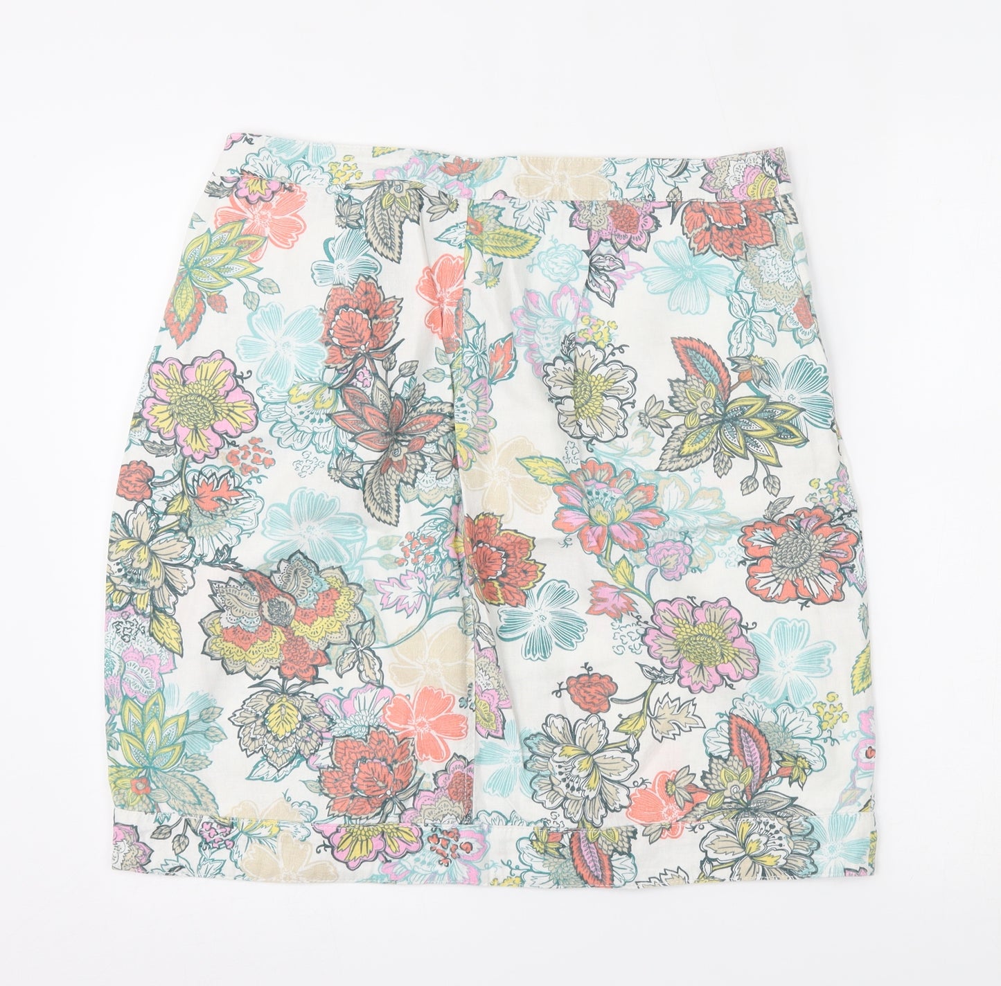 NEXT Womens Multicoloured Floral  Mini Skirt Size 14