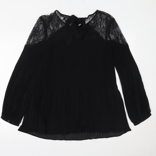 NEXT Womens Black   Basic Blouse Size 16