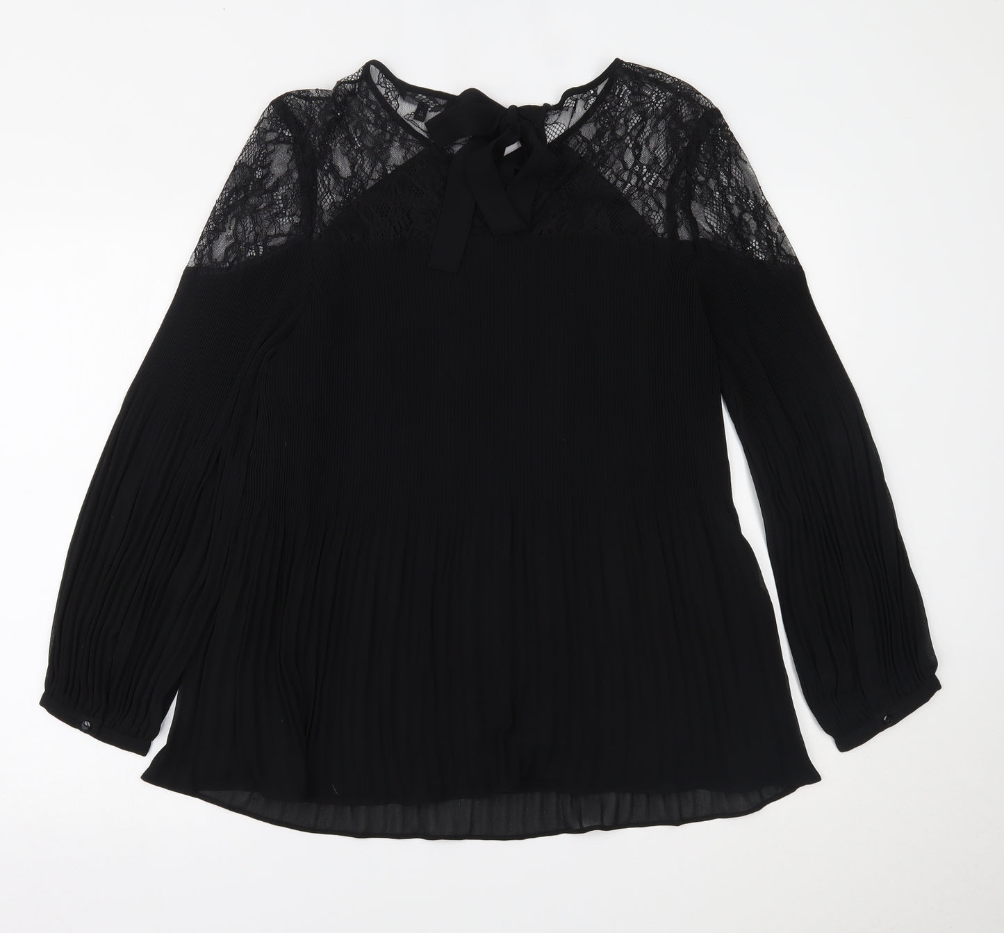 NEXT Womens Black   Basic Blouse Size 16