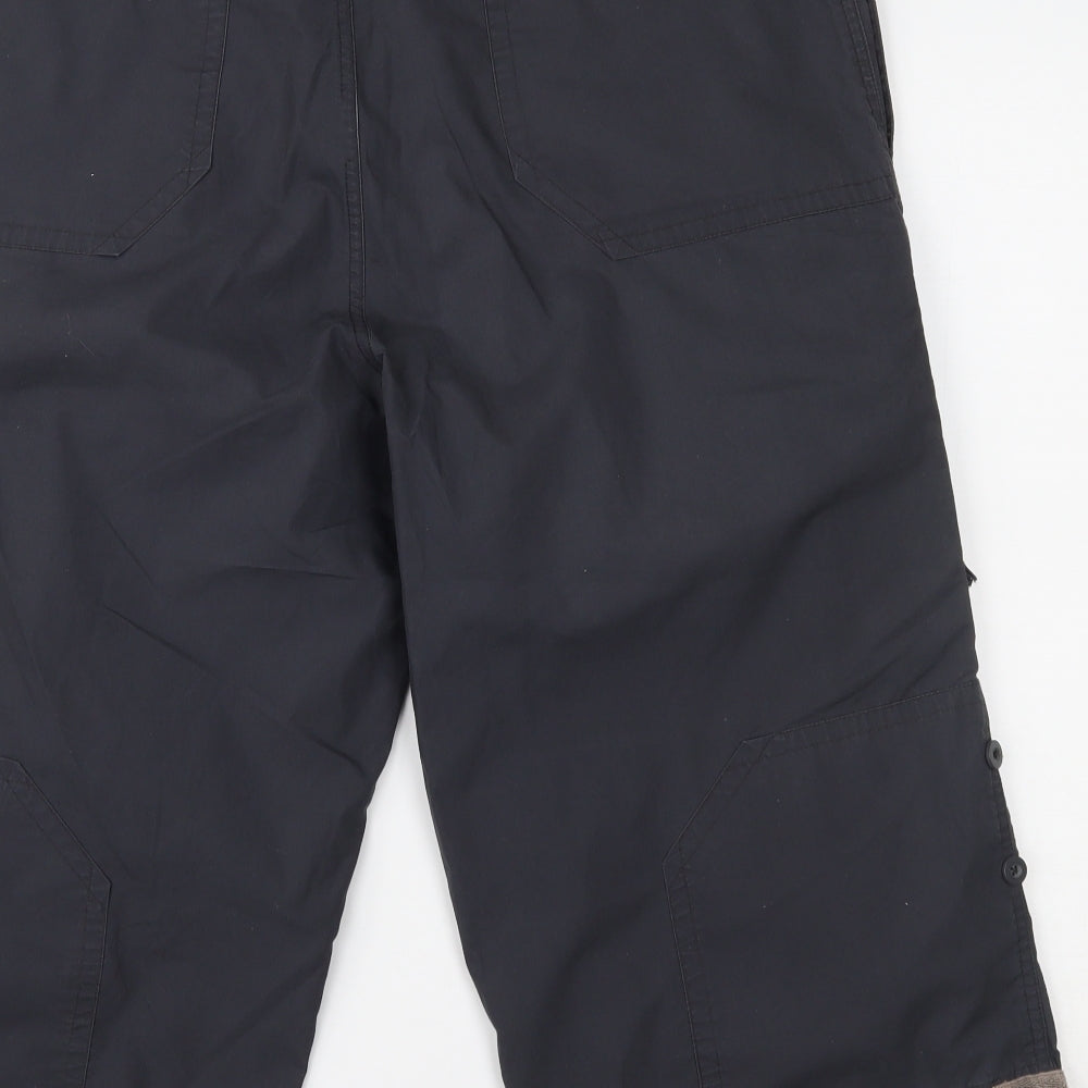 George Mens Grey   Cargo Trousers Size 38