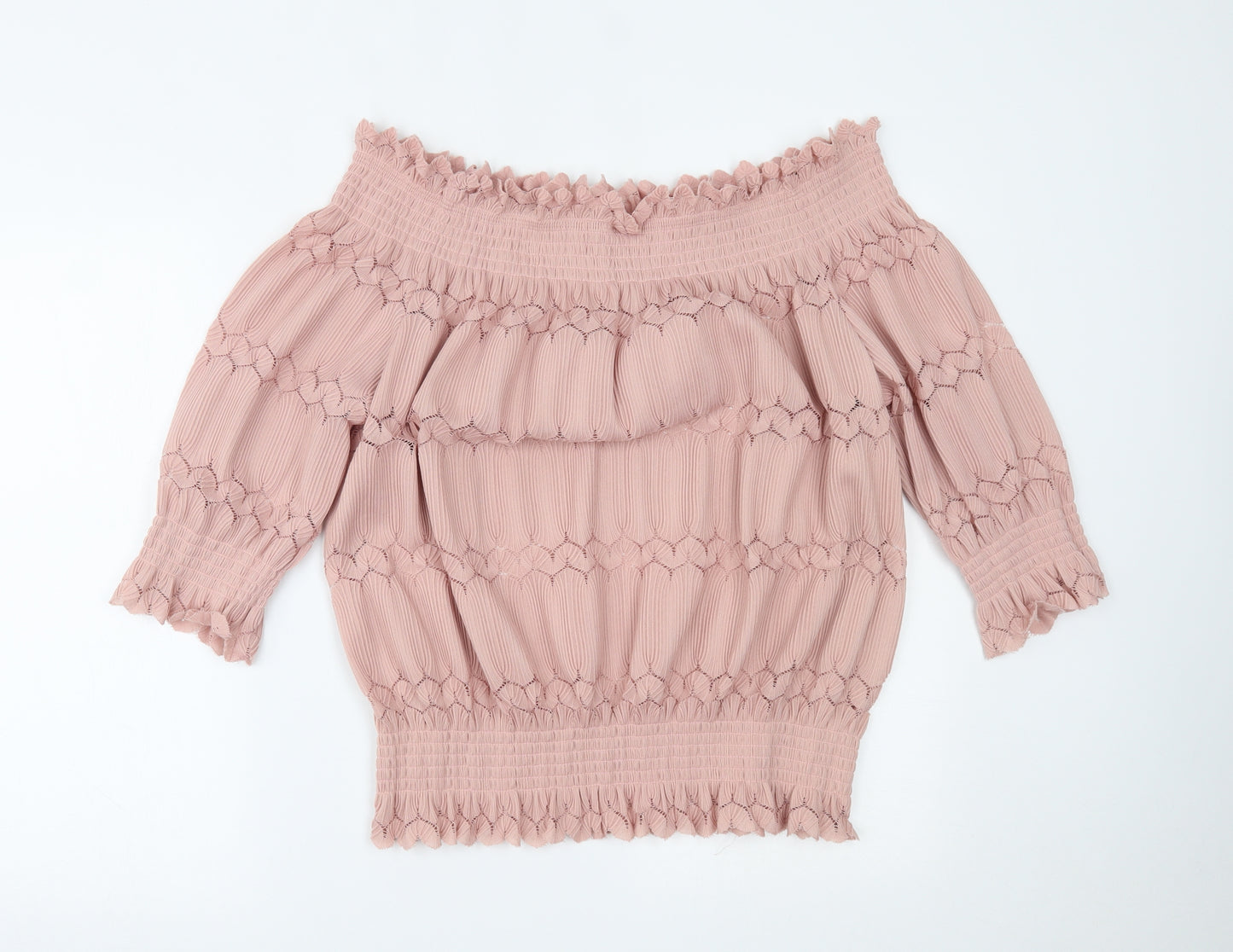 River Island Womens Pink   Basic Blouse Size 16