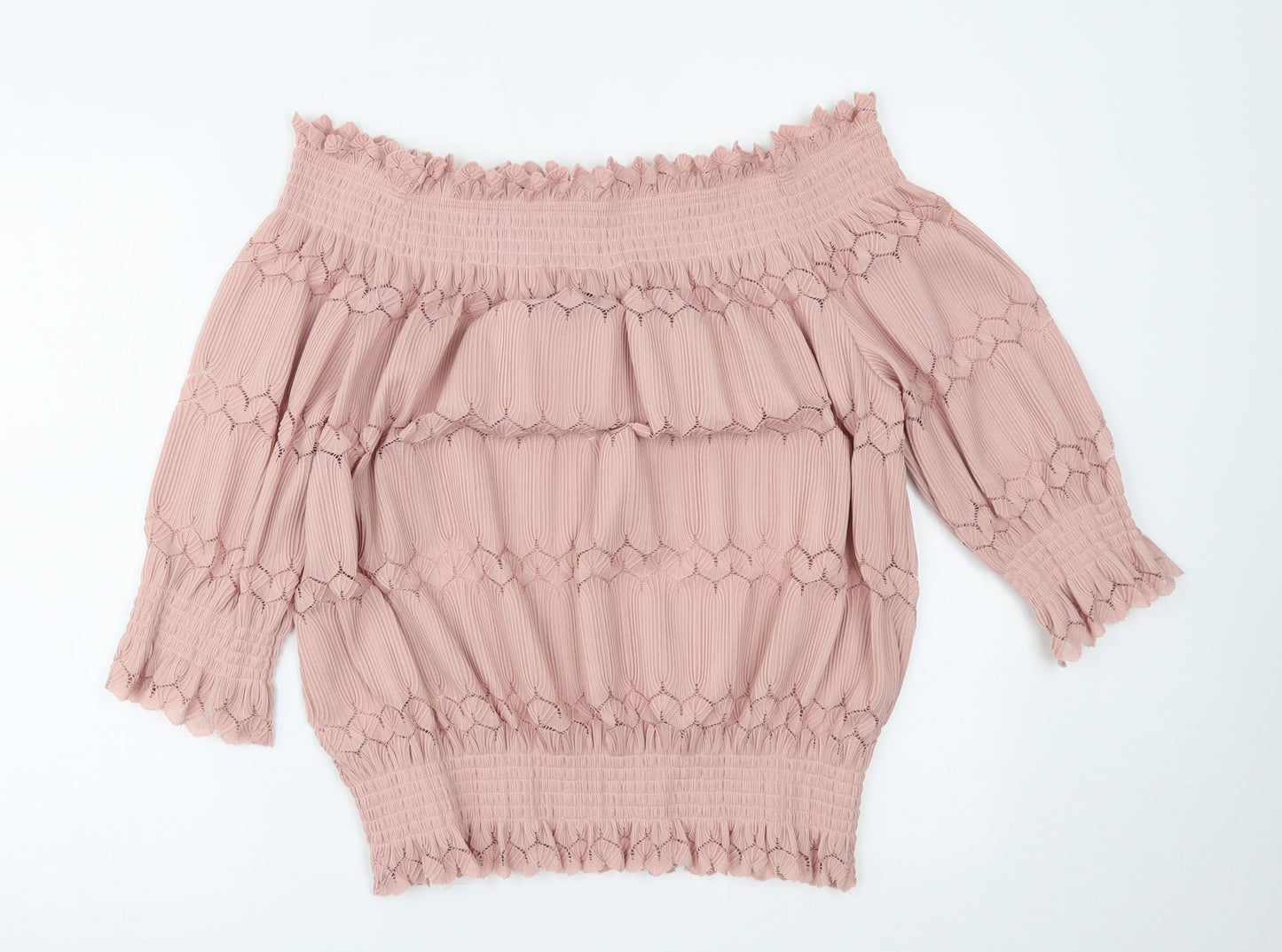 River Island Womens Pink   Basic Blouse Size 16